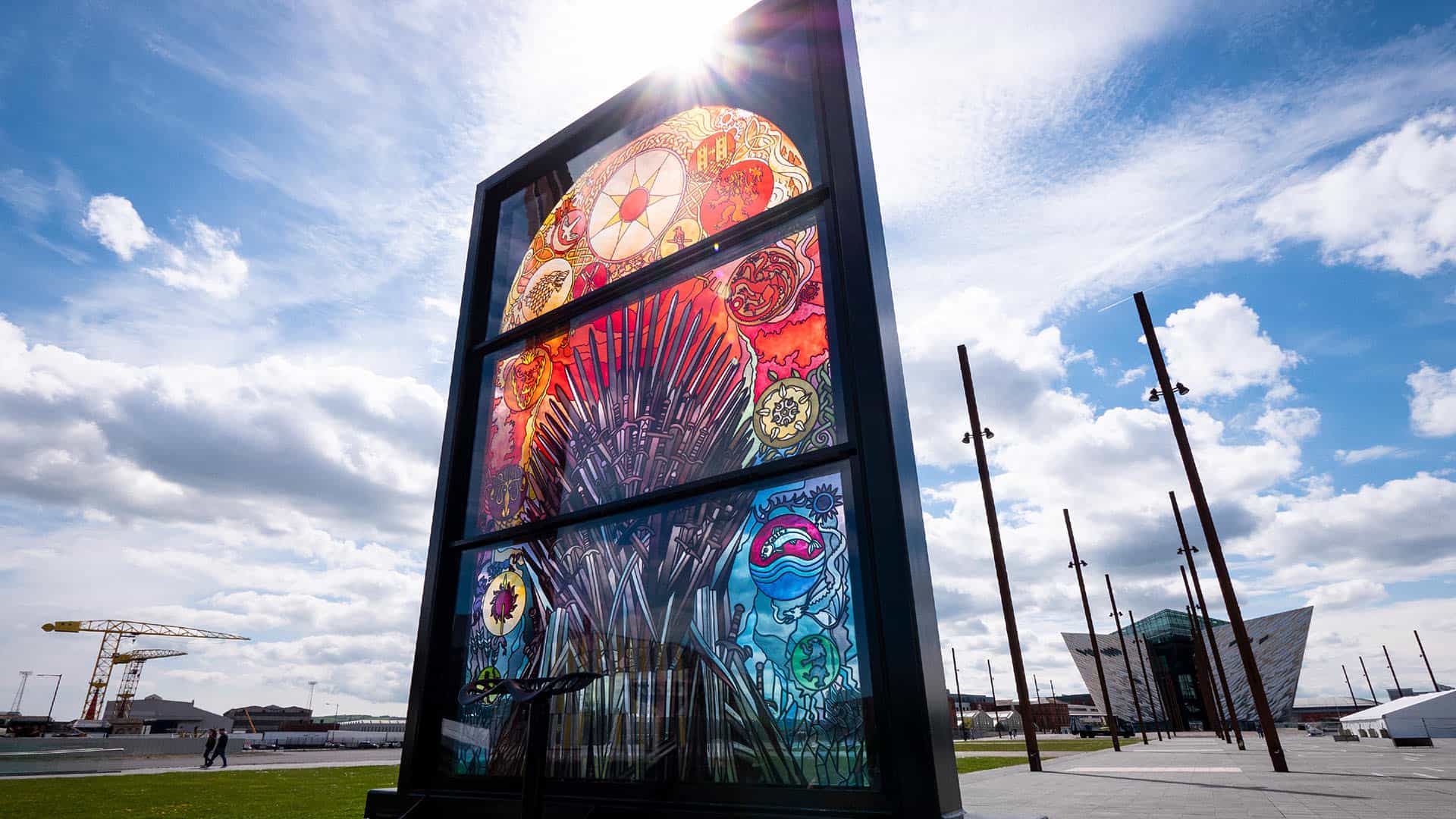 Maritime Mile Glass of Thrones Titanic Slipways
