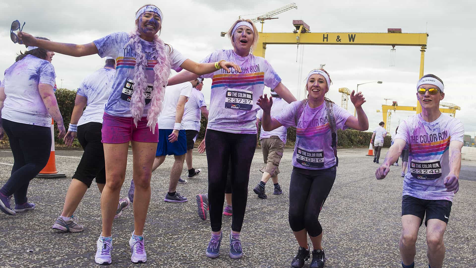 belfast colour run