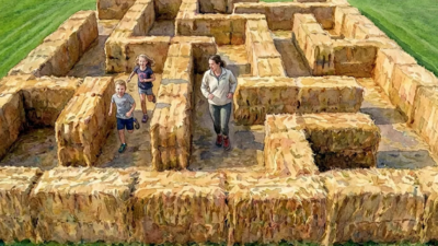 Hay Bale Trail