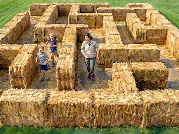 Hay Bale Trail